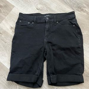 DKNY Black Bermuda Shorts - 8